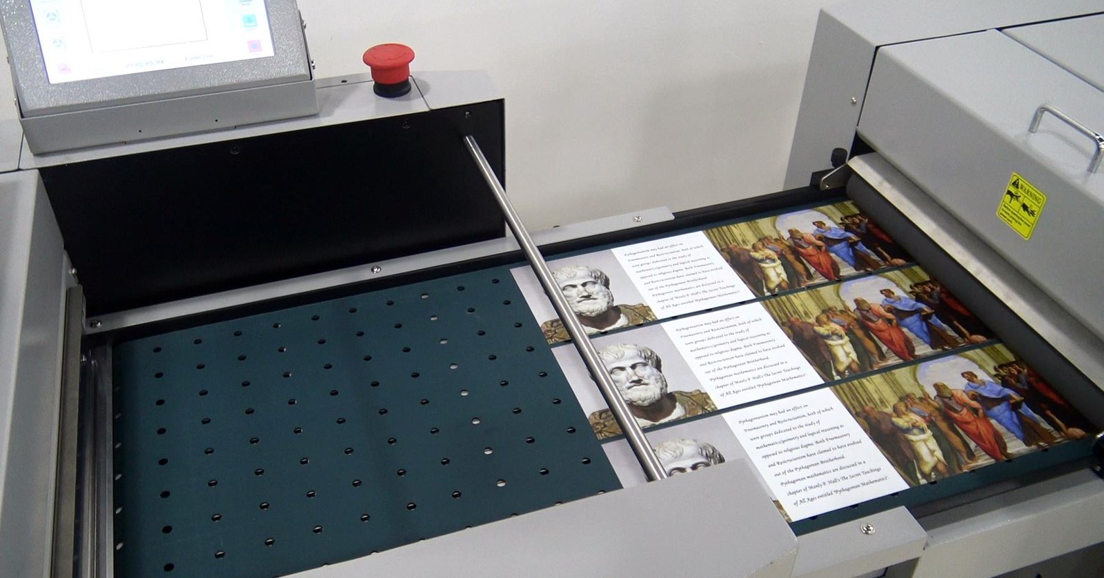 Automatický systém pro řezání, bigování, perforaci a skládání MultiCard Fold 8336BSC + MCF33 – foto 6