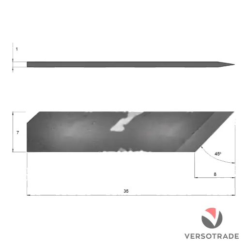 Nůž pro Elitron 135500 500 – oscilační