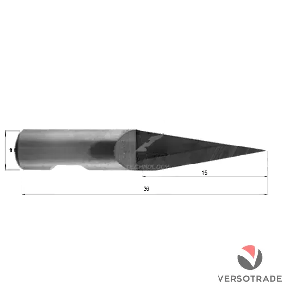 Nůž pro Kuris 73357 Ø 6mm – ostrá špička