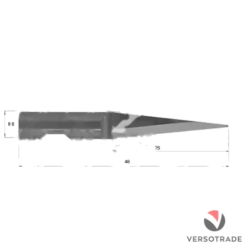 Nůž pro Valiani 001897 ⌀ 6 mm