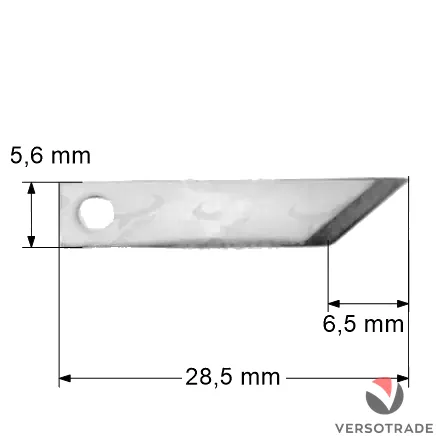 Nůž pro Esko Kongsberg G4242384 TIN – oscilační