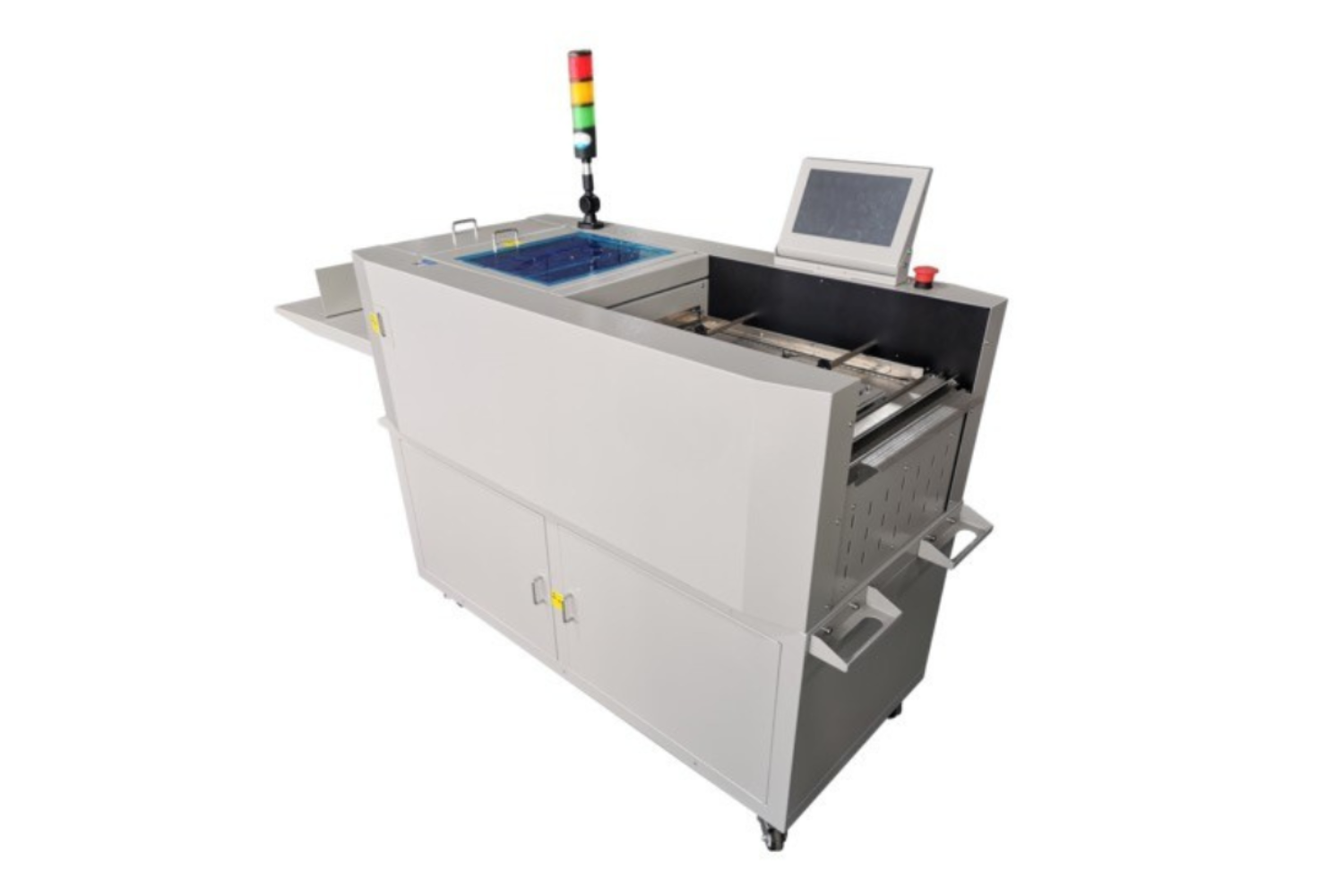 Řezací a bigovací systém pro inline zpracování 8336CSC Conveyor Slit Cutter